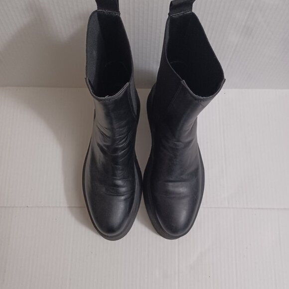 ZARA CHUNKY PLATFORM ANKLE BOOTS - GOTH GRUNGE STYLE - Picture 13 of 13